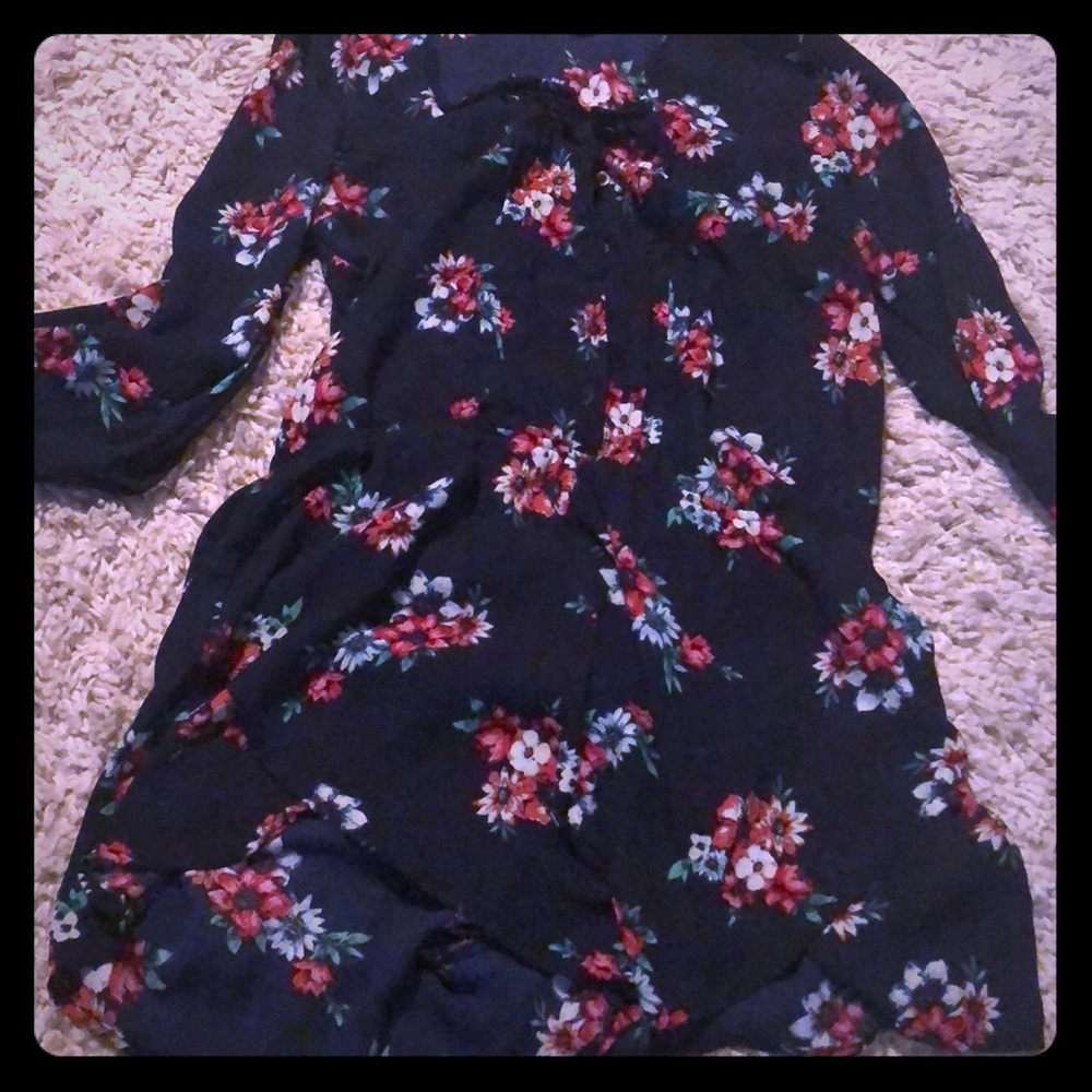 Adorable floral romper